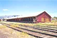 South end of freight barn