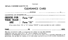 Form 2643 Train Orders