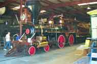 V&T No. 22, Inyo, at the Nevada State Railroad Museum in Carson City