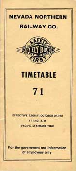 Cover of NN employee timetable 71