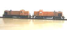 O-scale models  KCC No. 107 & 109