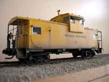 O-scale model NN caboose #6 (2nd)