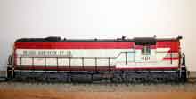 O-scale model NN SD-7 #401